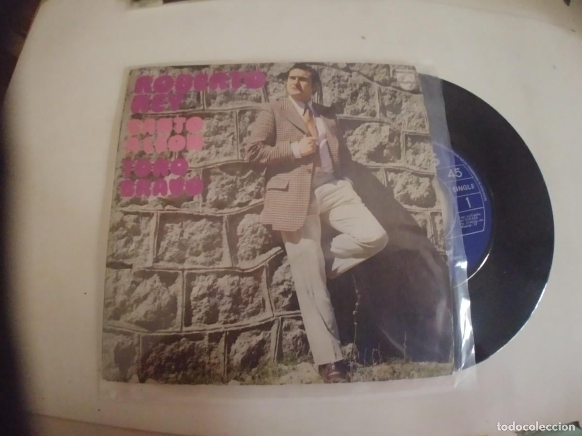 Discos de vinilo: ROBERTO REY-SINGLE CANTO A LEON-NUEVO - Foto 1