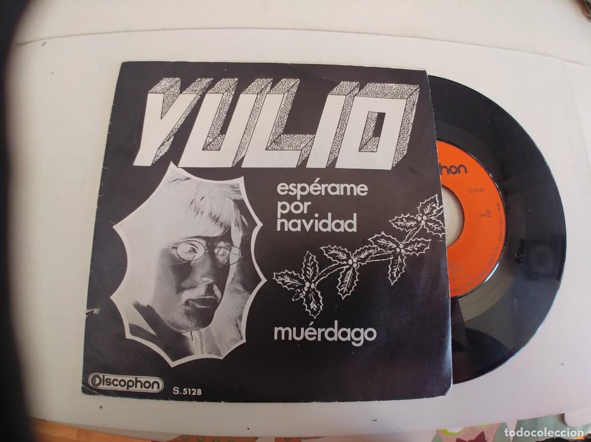 Discos de vinilo: YULIO-SINGLE ESPERAME POR NAVIDAD - Foto 1