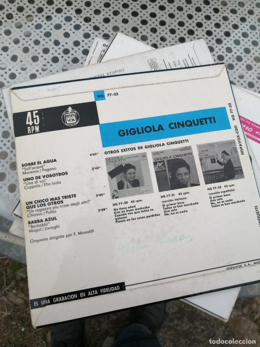 Discos de vinilo: Gigliola Chinqueti - Foto 2
