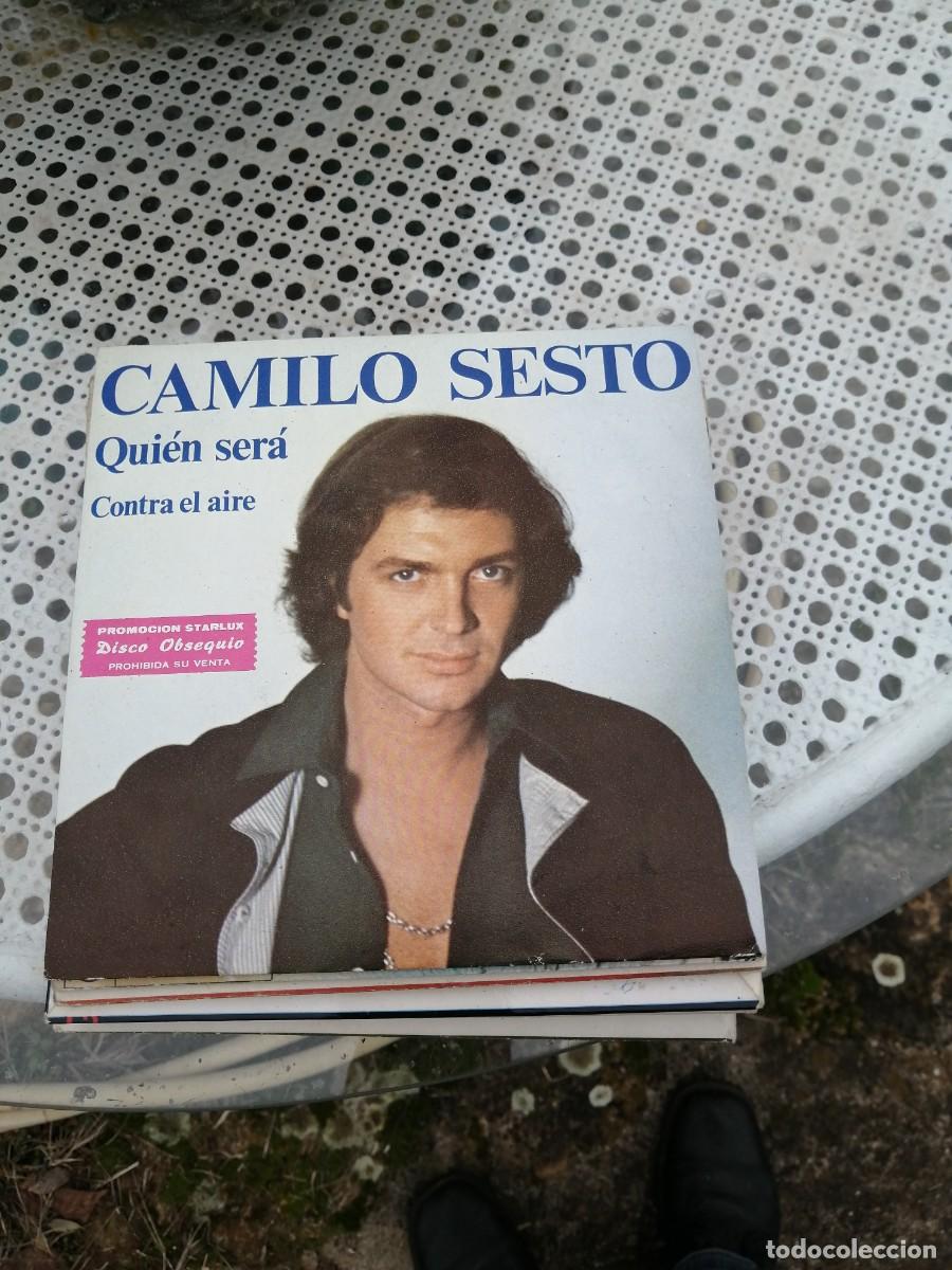Discos de vinilo: Camilo Sexto. Quien ser&aacute;, Contra el aire. - Foto 1