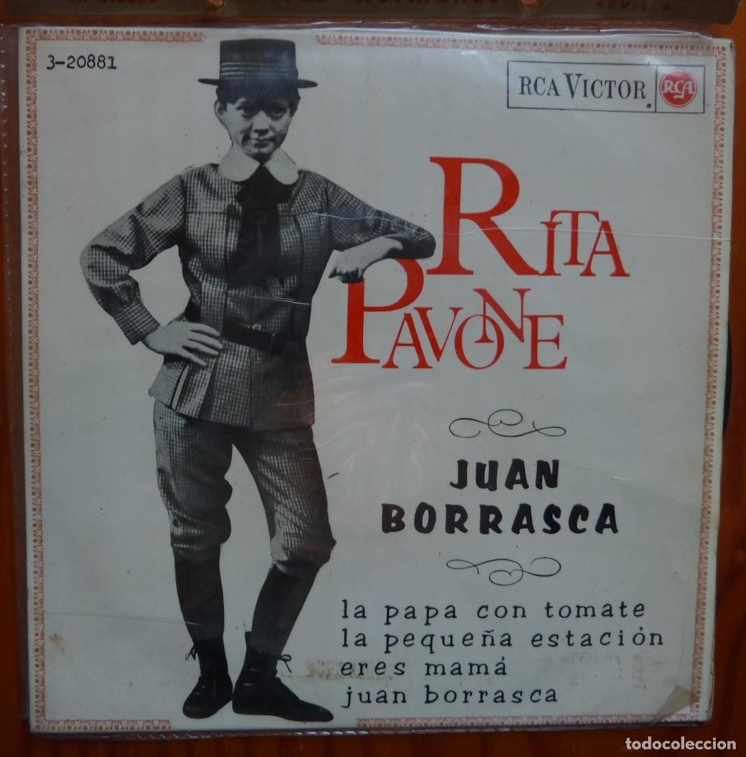 Discos de vinilo: RITA PAVONE / LA PAPA CON TOMATE+3 / 1965 / EP - Foto 1