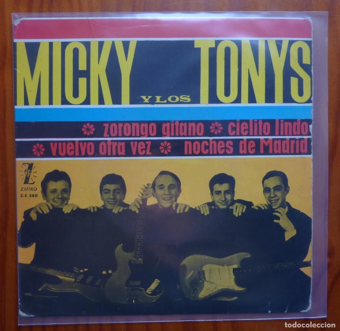 Discos de vinilo: MICKY Y LOS TONYS / ZORONGO GITANO+3 / 1964 / EP - Foto 1