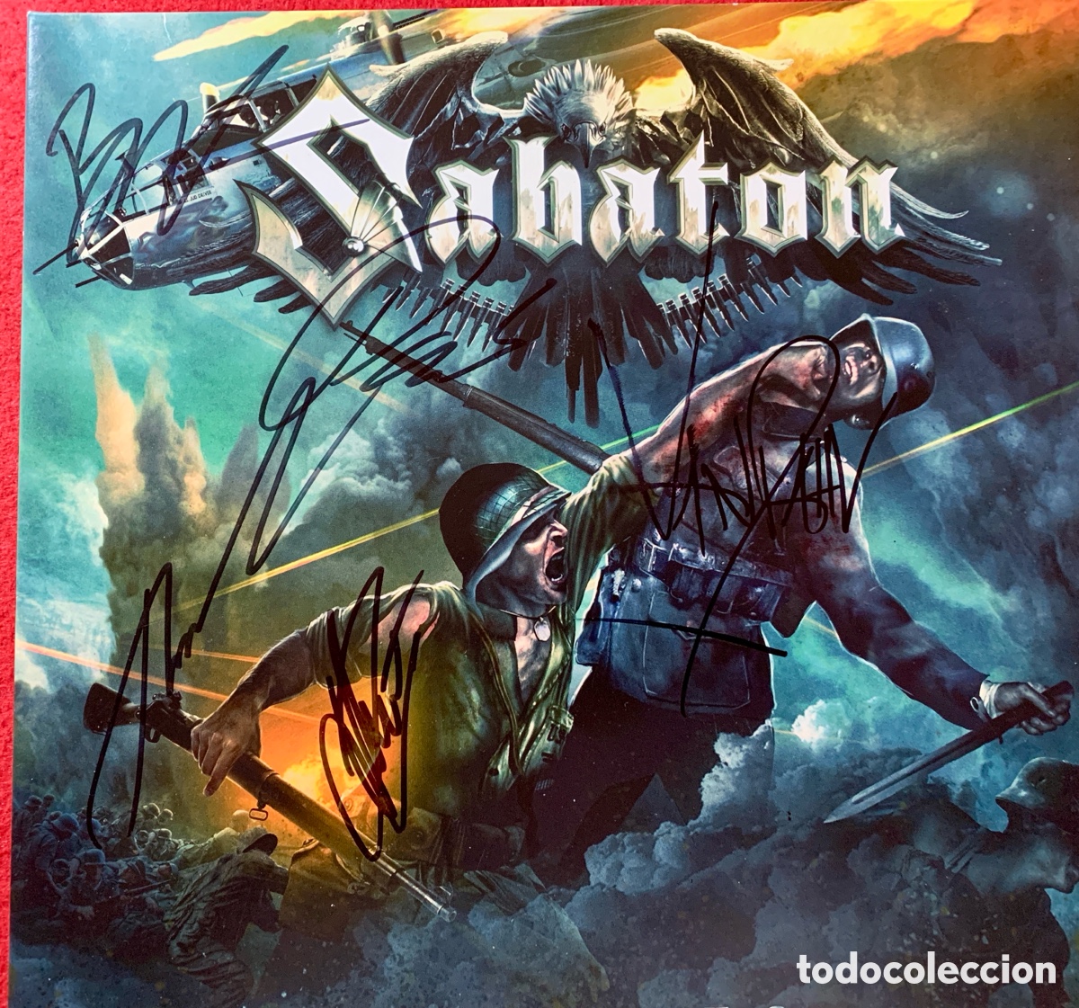 Discos de vinilo: SABATON-Firmado Vinilo &ldquo;H&eacute;roes&rdquo; - Foto 3