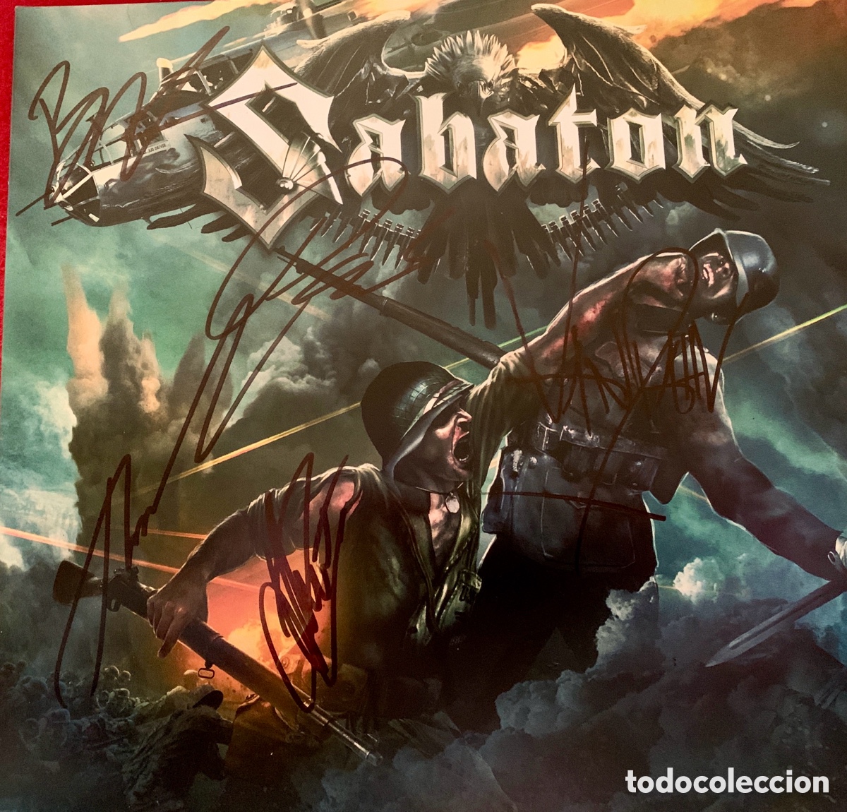 Discos de vinilo: SABATON-Firmado Vinilo &ldquo;H&eacute;roes&rdquo; - Foto 4