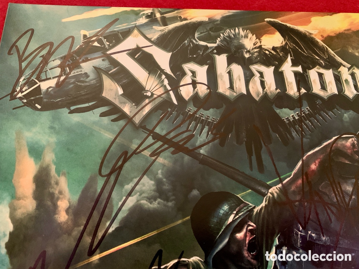 Discos de vinilo: SABATON-Firmado Vinilo &ldquo;H&eacute;roes&rdquo; - Foto 7
