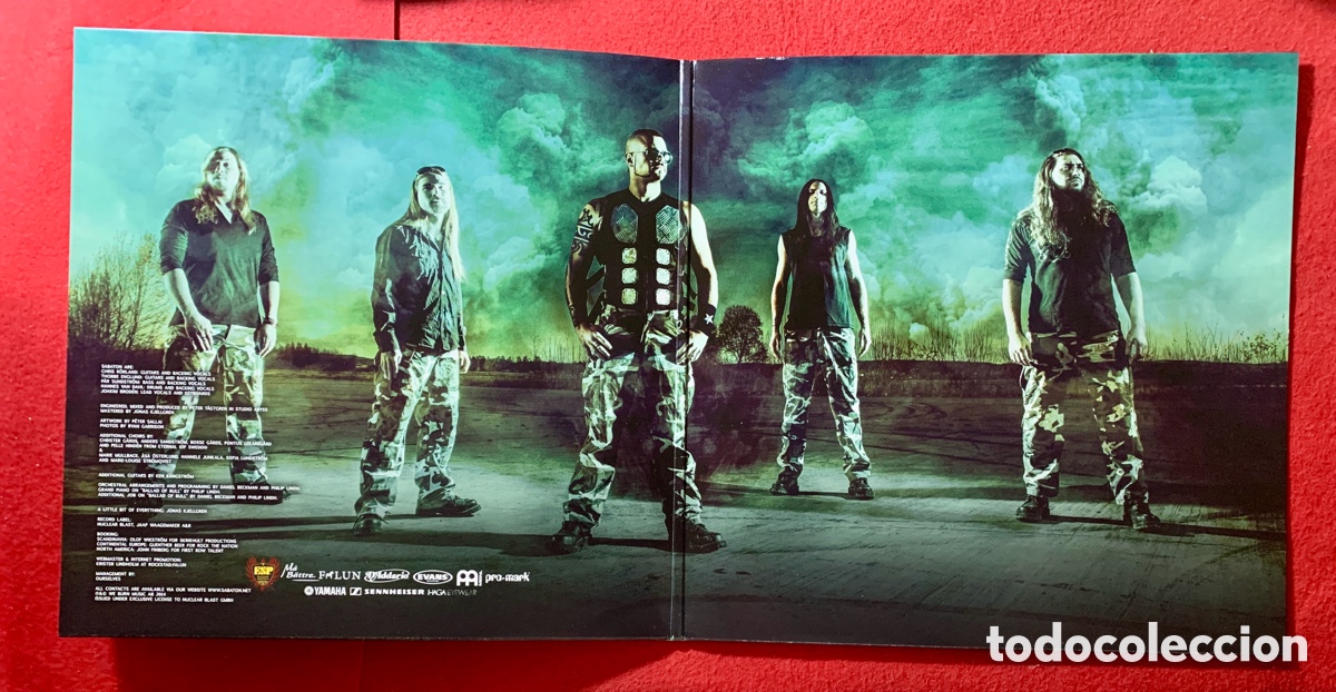 Discos de vinilo: SABATON-Firmado Vinilo &ldquo;H&eacute;roes&rdquo; - Foto 8