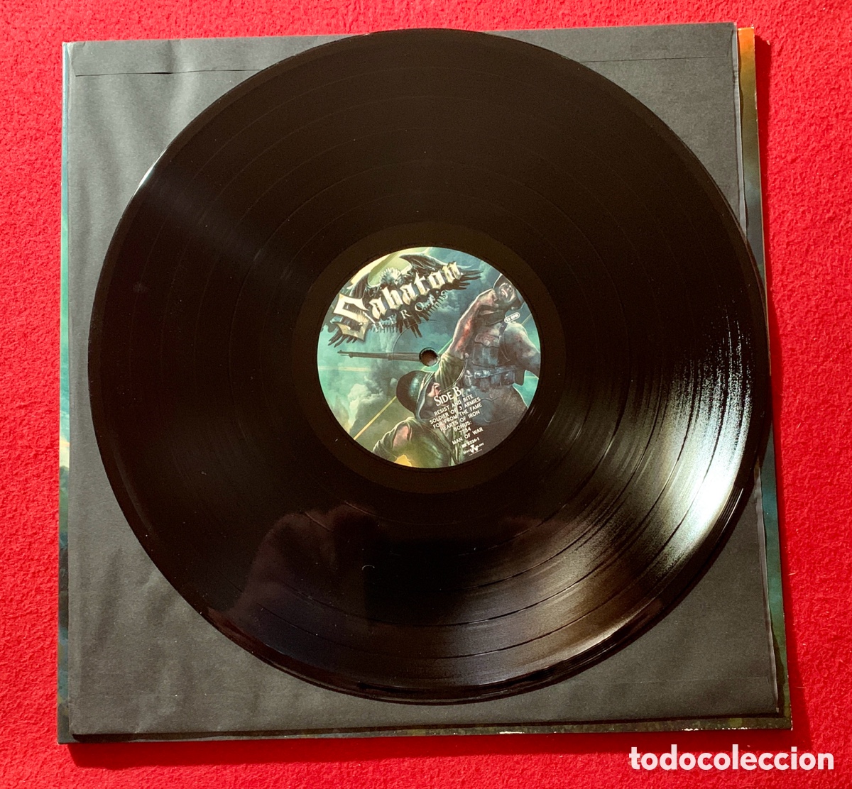 Discos de vinilo: SABATON-Firmado Vinilo &ldquo;H&eacute;roes&rdquo; - Foto 9