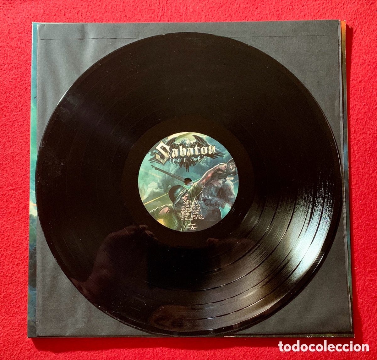 Discos de vinilo: SABATON-Firmado Vinilo &ldquo;H&eacute;roes&rdquo; - Foto 10
