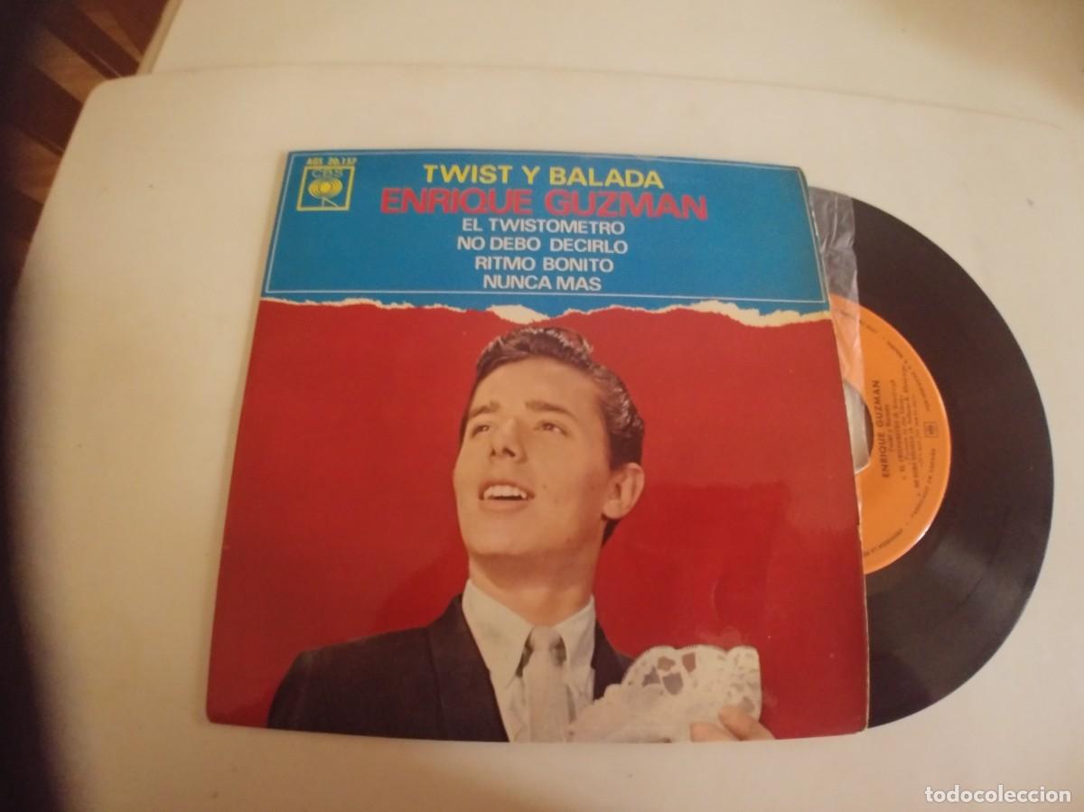 Discos de vinilo: ENRIQUE GUZMAN-EP EL TWISTOMETRO +3 - Foto 1
