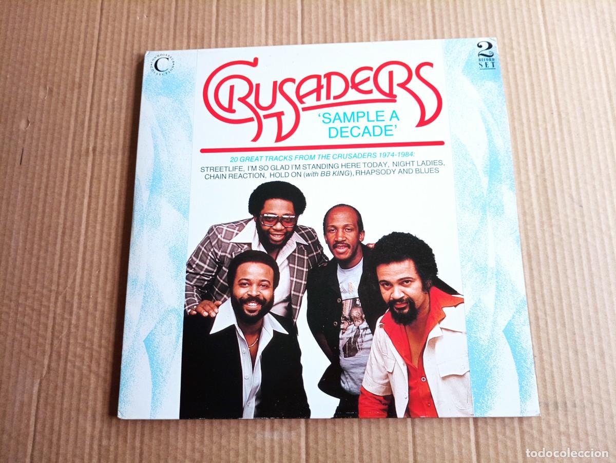 Discos de vinilo: CRUSADERS - SAMPLE A DECADE DOBLE LP 1988 EDICION INGLESA - Foto 1