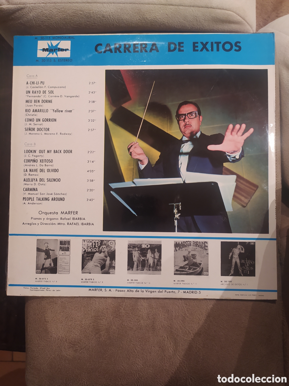 Discos de vinilo: Rafael Ibarbia/Orquesta Marfer - Foto 2