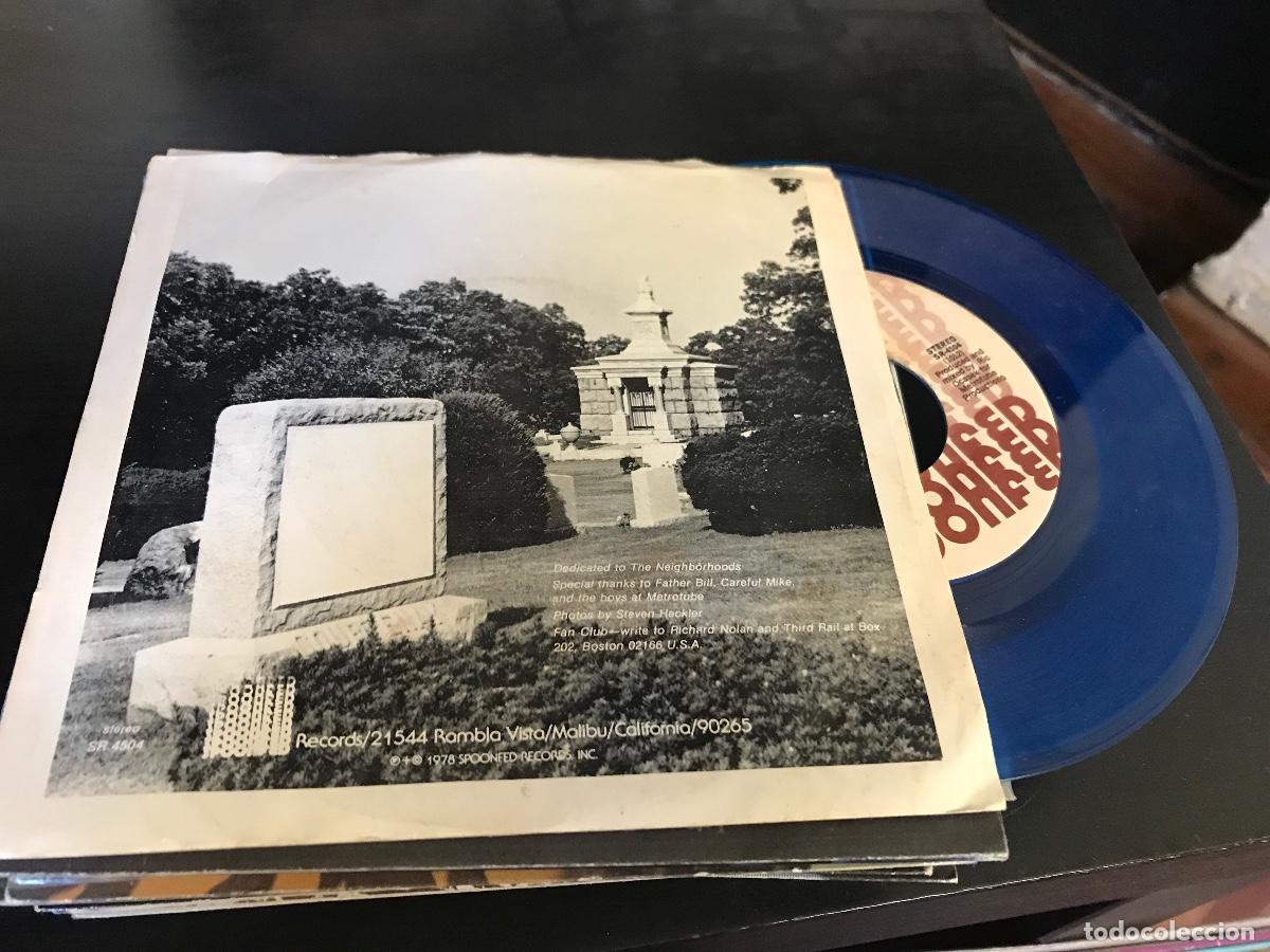 Dischi in vinile: THIRD RAIL - IT'S OVER NOW 7&rdquo; SINGLE USA SPOONFED 1978 - NEW WAVE POST PUNK VINILO AZUL