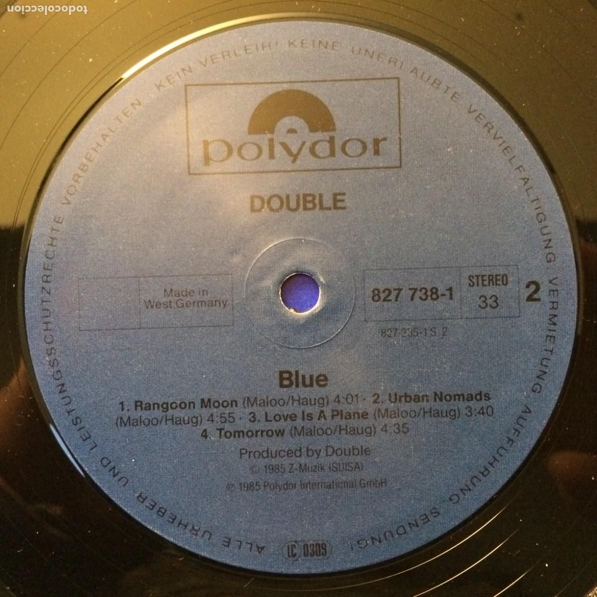 Discos de vinilo: Double &lrm;&ndash; Blue , Germany 1985 Polydor - Foto 5