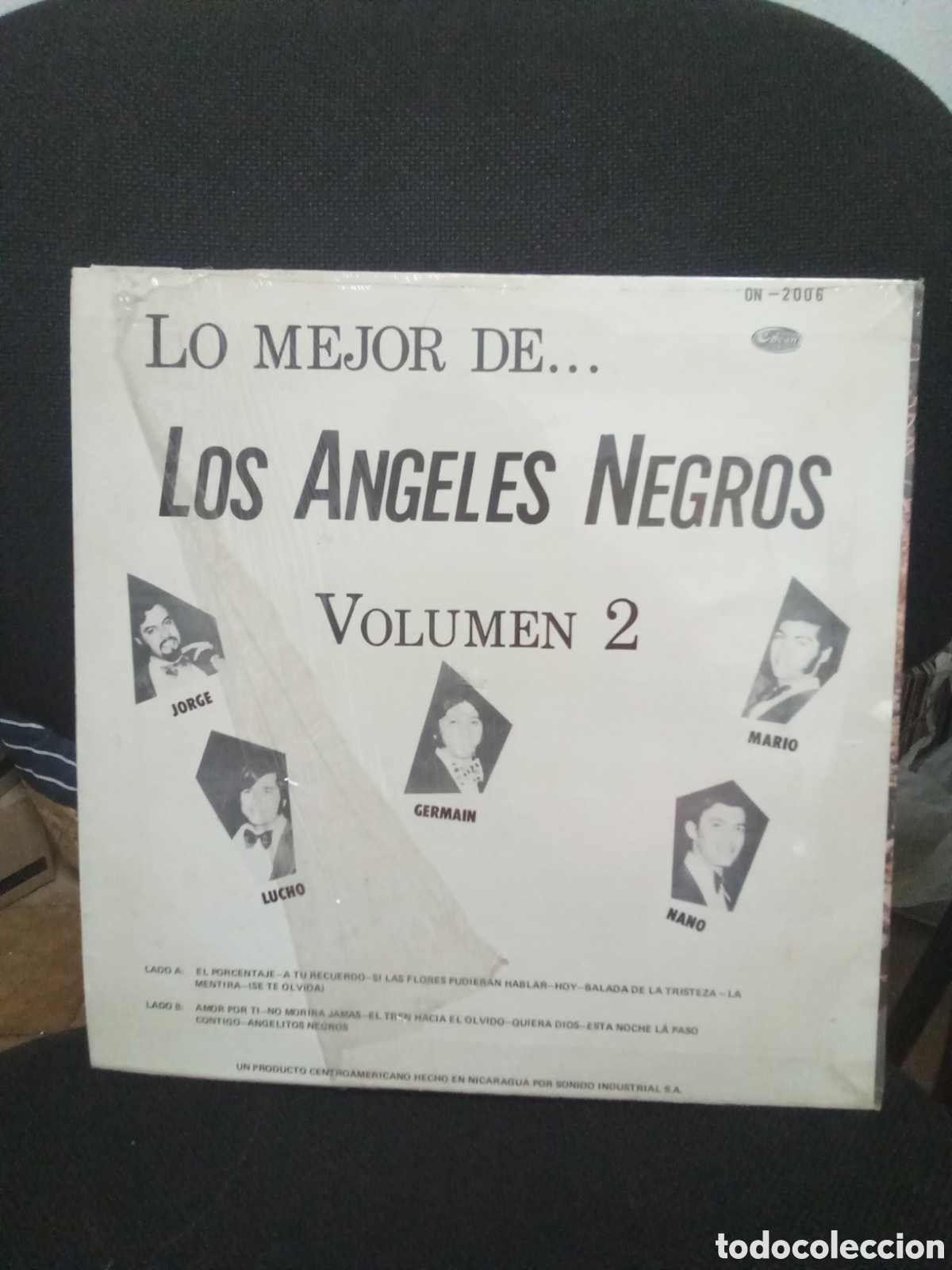 Discos de vinilo: Los &Aacute;ngeles negros - Foto 2