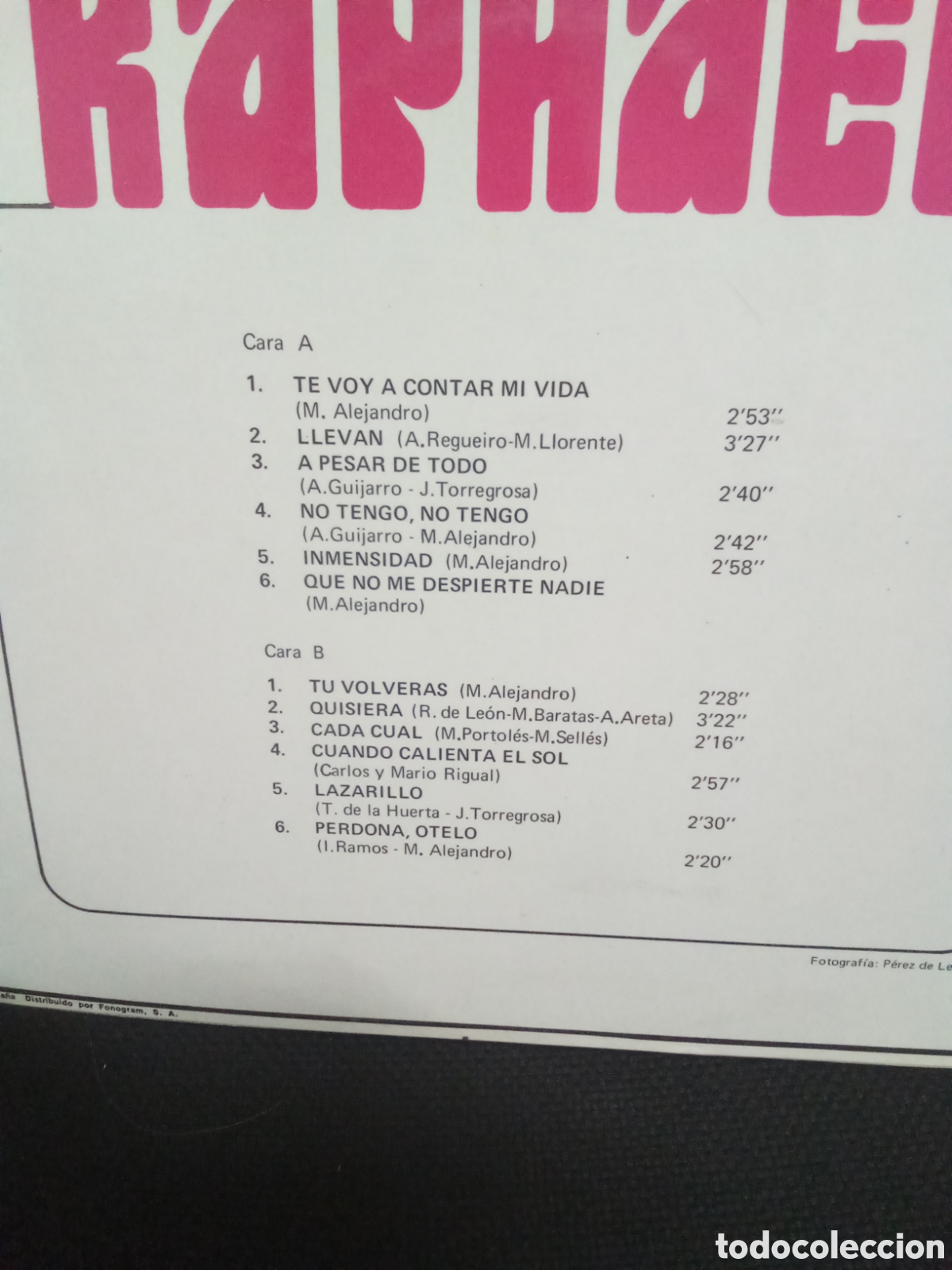 Discos de vinilo: Raphael - Foto 3