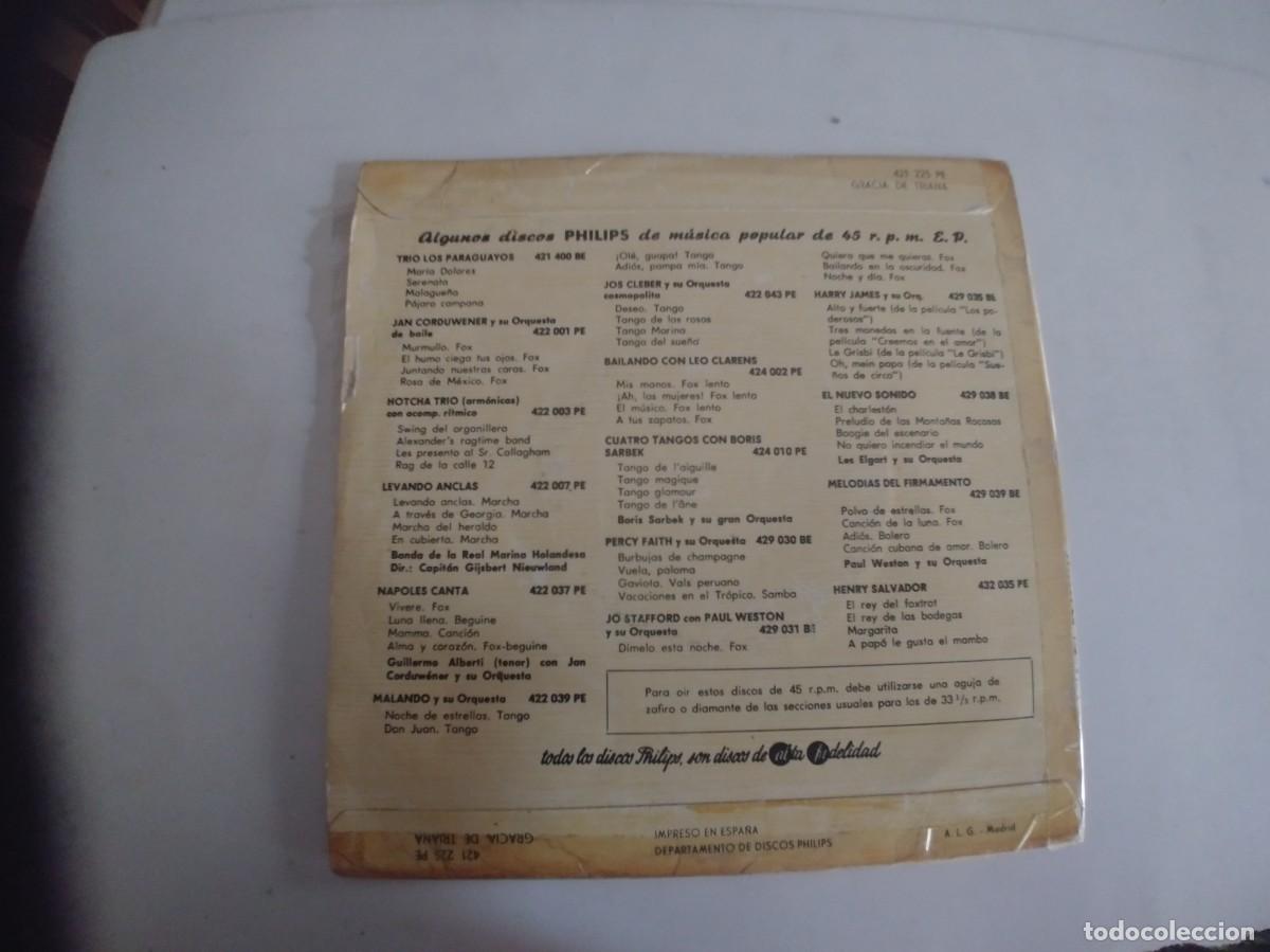 Discos de vinilo: GRACIA DE TRIANA-EP CANTO A MANOLETE +3 - Foto 2