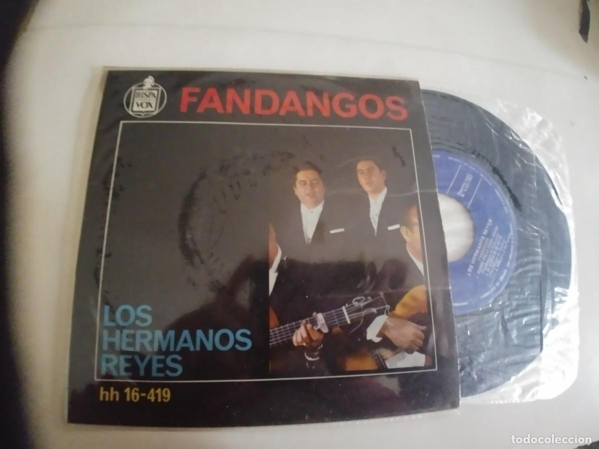 Discos de vinilo: HERMANOS REYES-EP FANDANGOS - Foto 1