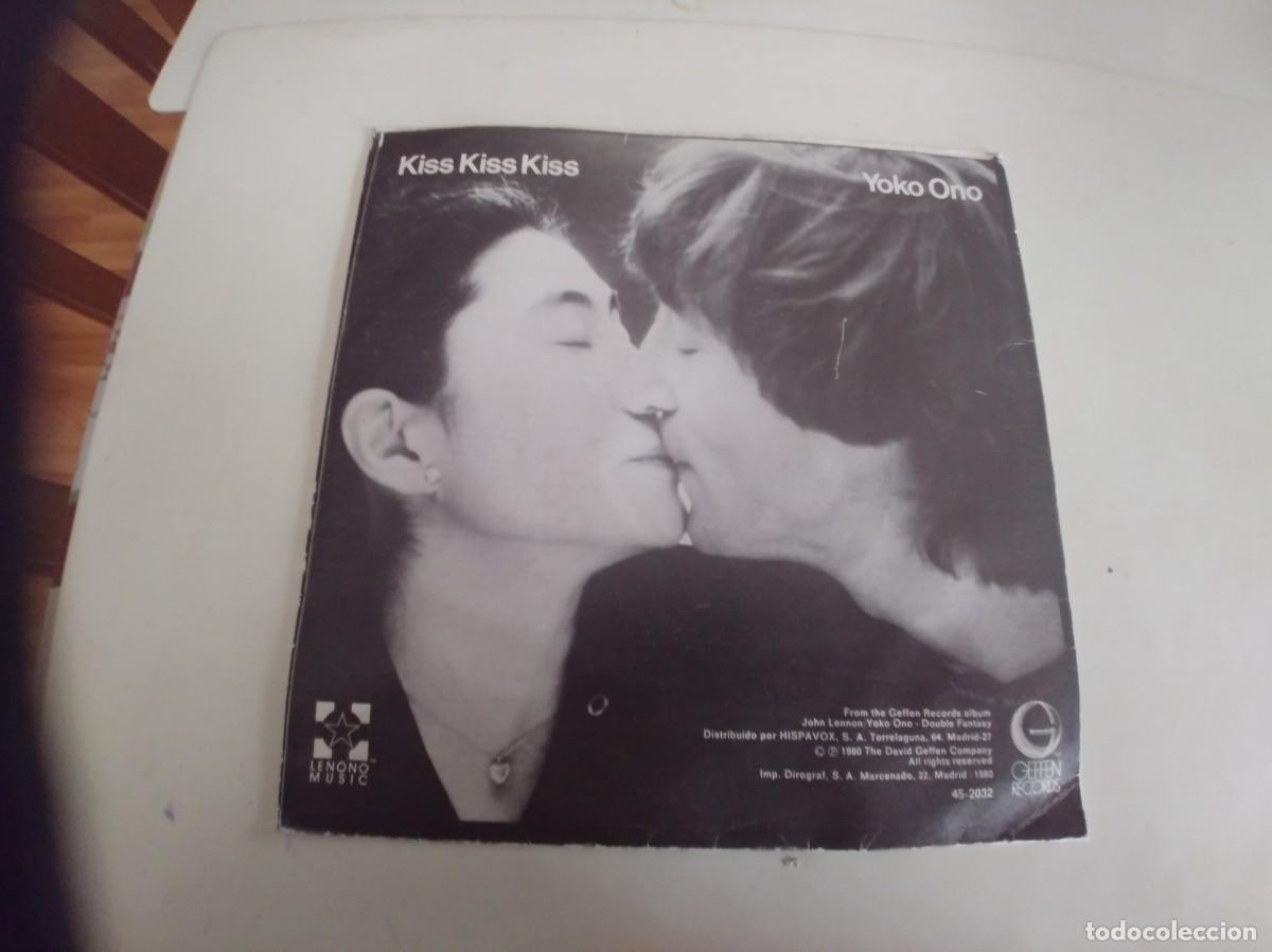 Discos de vinilo: JOHN LENNON-SINGLE JUST LIKE STARTING OVER - Foto 2