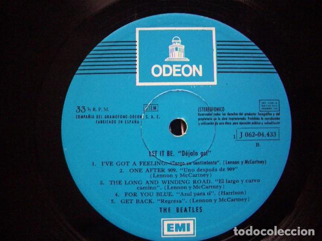 Discos de vinilo: THE BEATLES LET IT BE - Foto 2