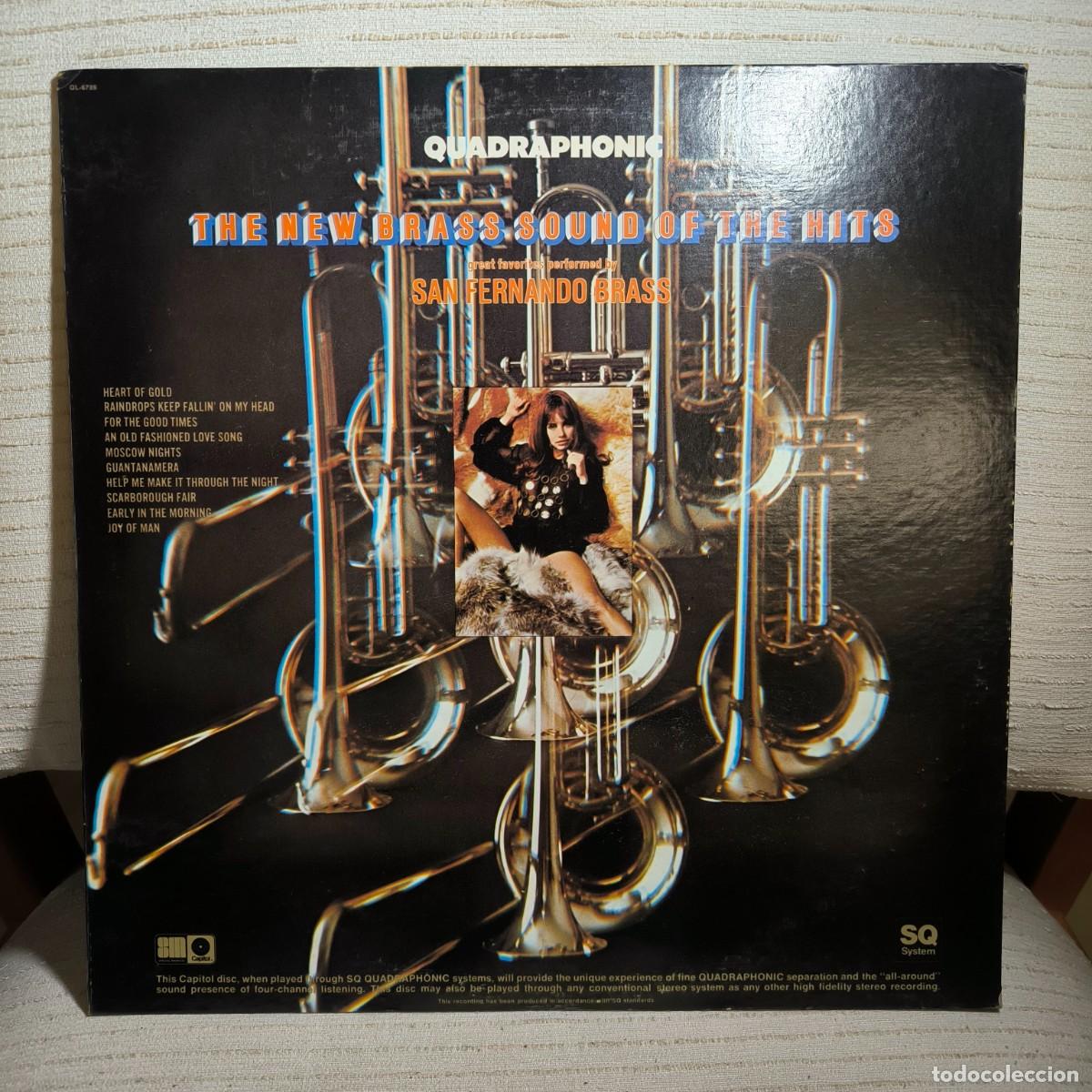 Discos de vinilo: SAN FERNANDO BRASS THE NEW BRASS SOUND OF THE HITS VINILO LP CAPITOL SM-1972 US QUADRAPHONIC LIM.EDT