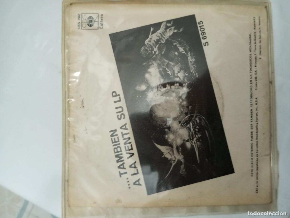 Discos de vinilo: (Disco single) Santana; Everybody&acute;s Everything. CBS - Foto 2