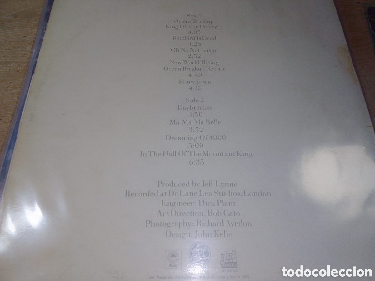 Discos de vinilo: ELECTRIC LIGHT ORCHESTRA ON THE THIRD DAY - Foto 2