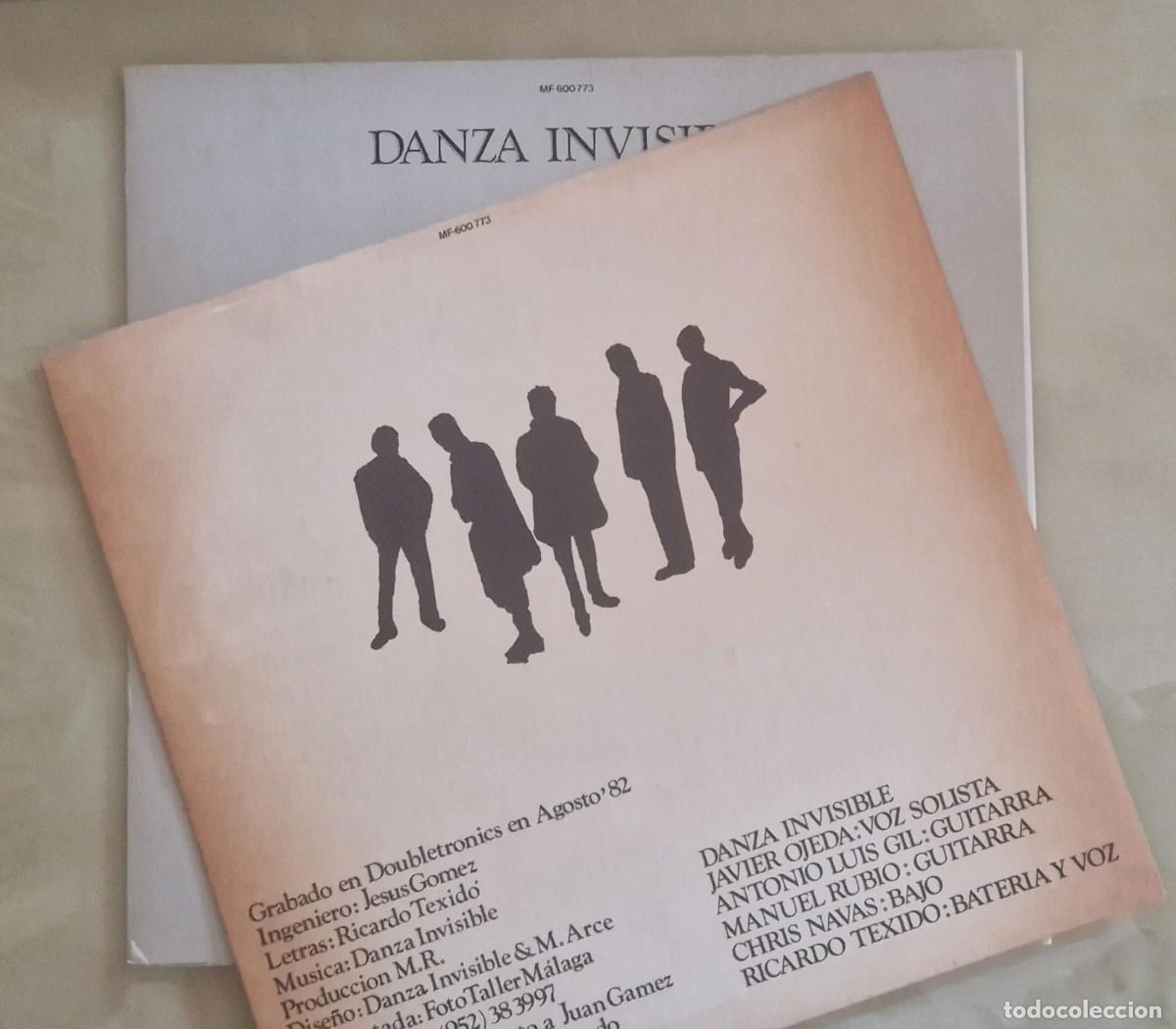 Discos de vinilo: DANZA INVISIBLE - SUE&Ntilde;OS MAXI SINGLE 1983 (MR-ARIOLA) ESPA&Ntilde;A - Foto 2