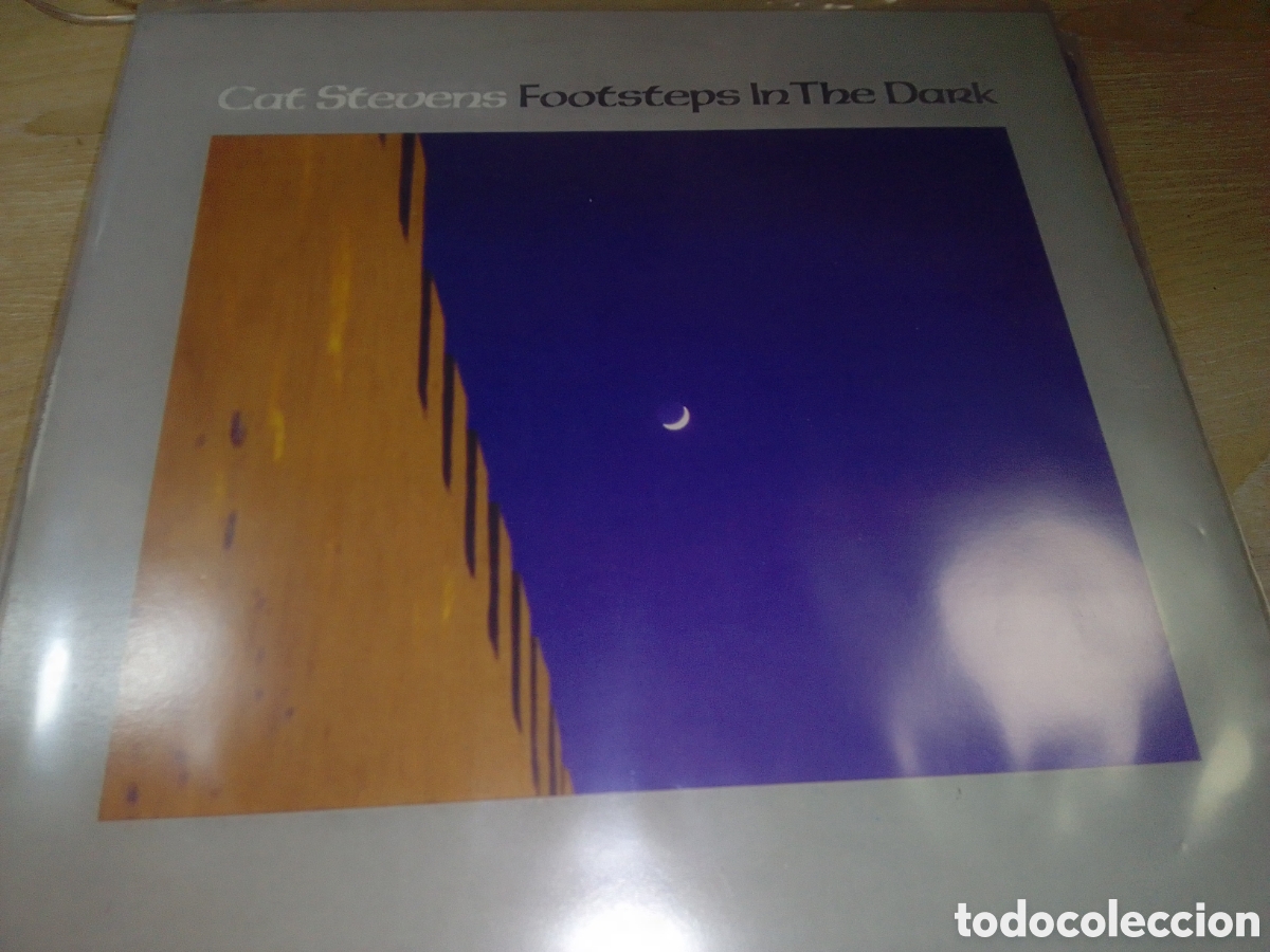 Discos de vinilo: CAT STEVENS FOOTSTEPS IN THE DARK - Foto 1