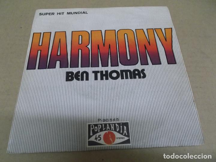 Discos de vinilo: BEN THOMAS (SN) HARMONY A&Ntilde;O &ndash; 1972 - Foto 1