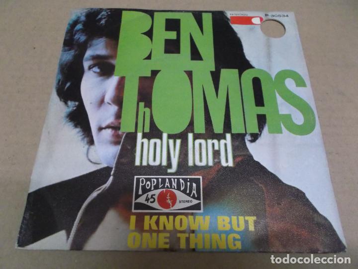 Discos de vinilo: BEN THOMAS (SN) HOLY LORD A&Ntilde;O &ndash; 1972 - Foto 1