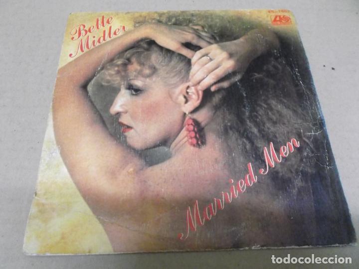 Discos de vinilo: BETTE MIDLER (SN) MARRIED MEN A&Ntilde;O &ndash; 1979 - Foto 1