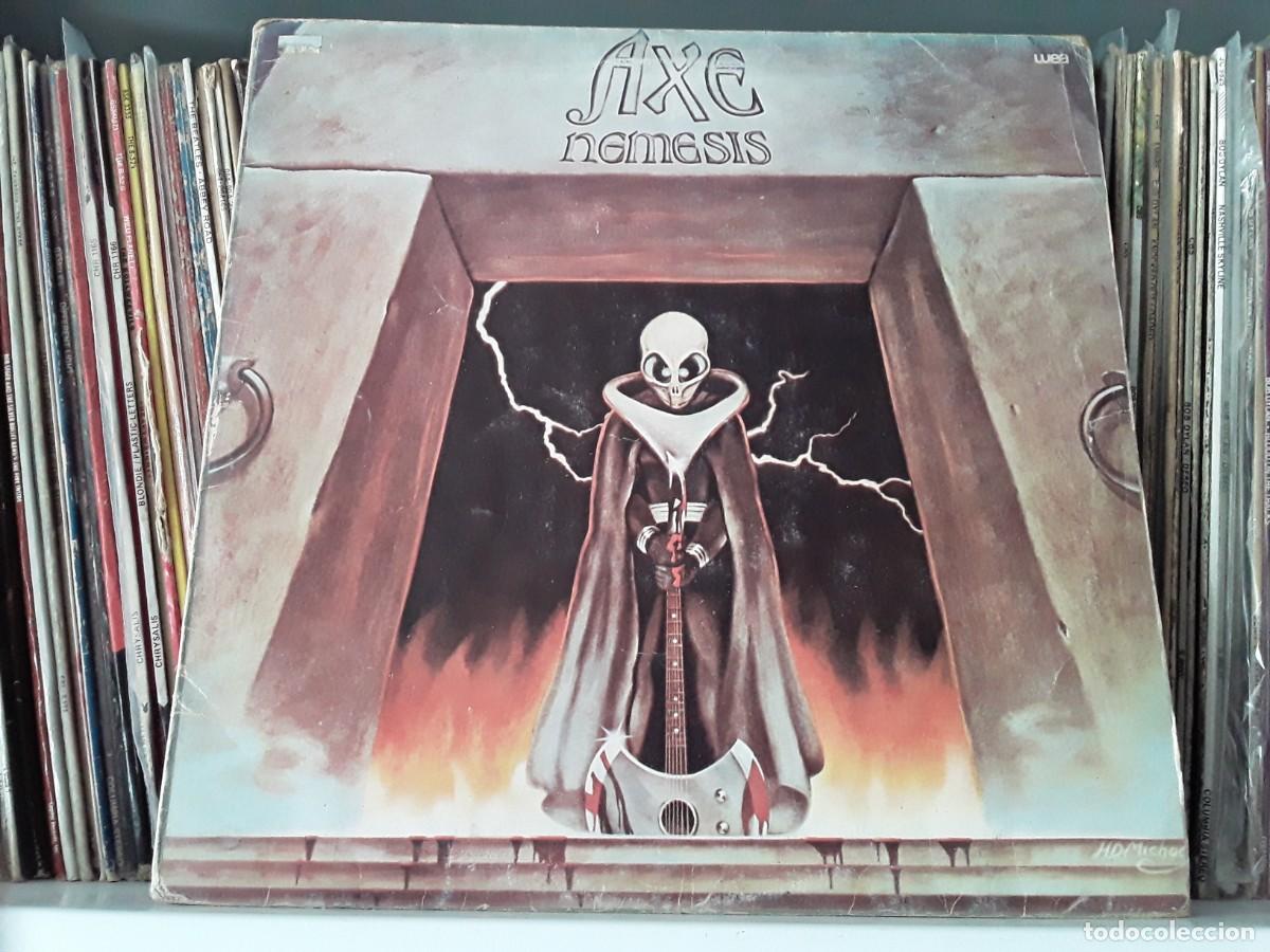 Discos de vinilo: Axe &lrm;&ndash; Nemesis - lp edic. argentina - Foto 1