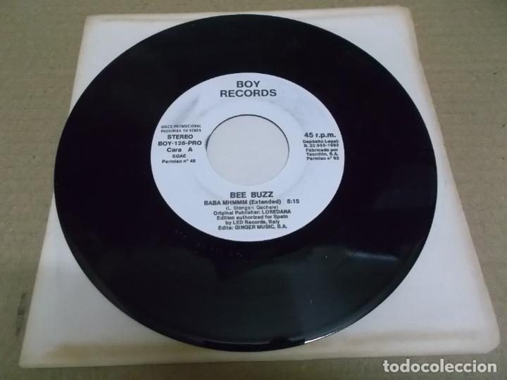 Discos de vinilo: BEE BUZZ (SN) BABA MHMMM A&Ntilde;O &ndash; 1992 - PROMOCIONAL - Foto 1