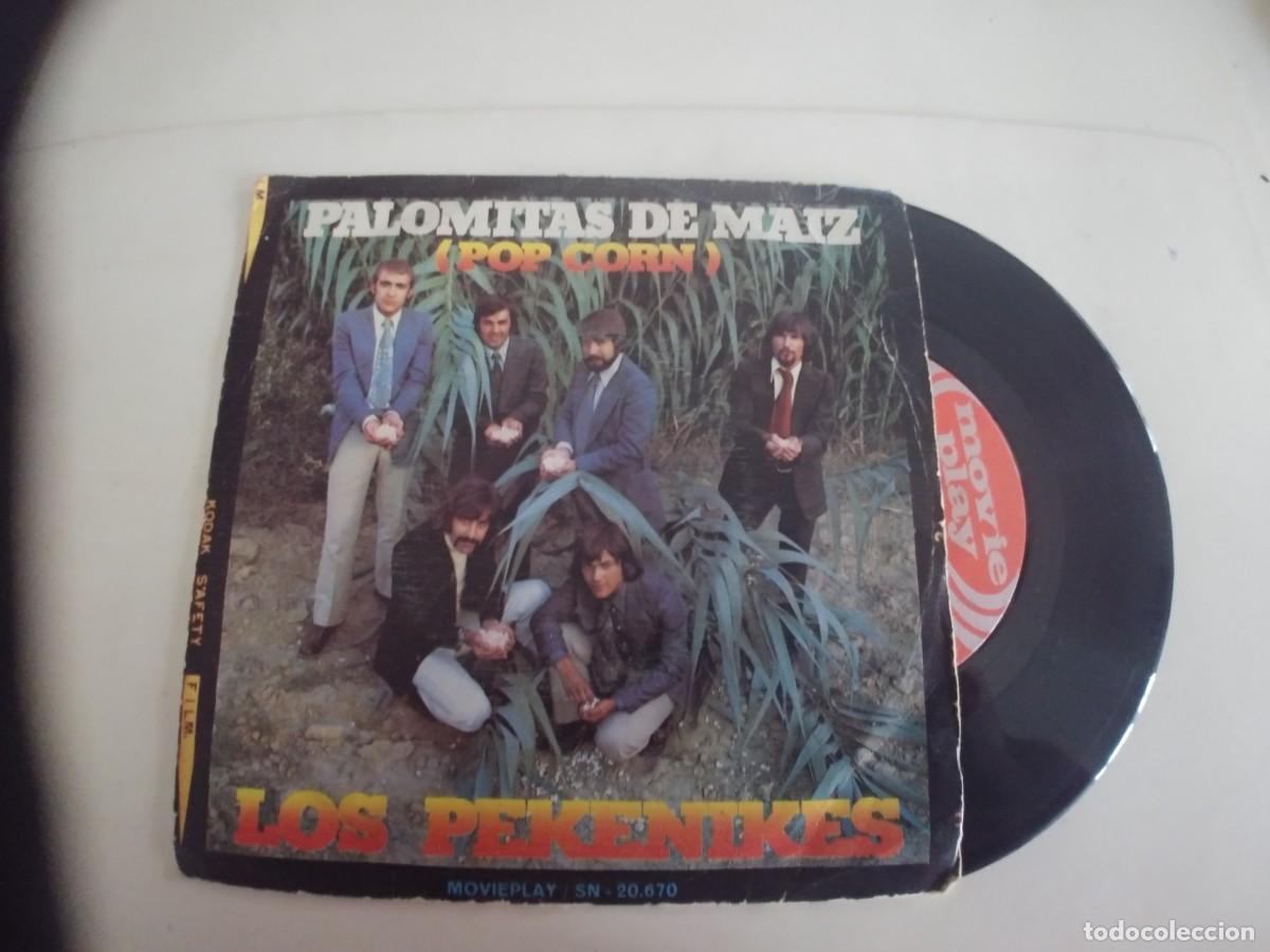 Discos de vinilo: LOS PEKENIKES-SINGLE PALOMITAS DE MAIZ - Foto 1