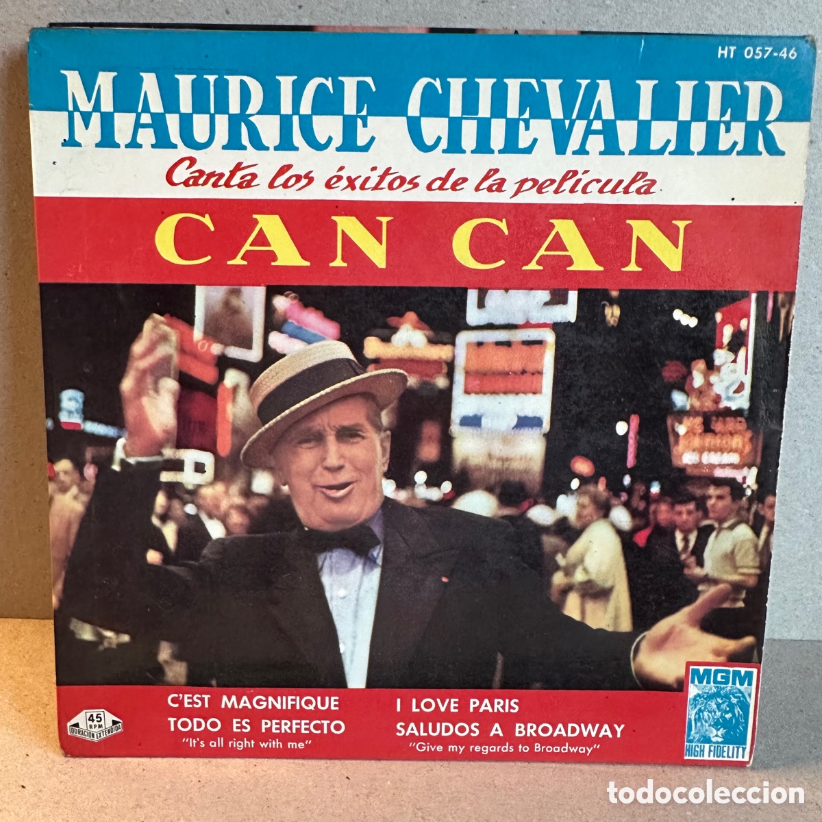 Discos de vinilo: Maurice Chevalier - Can Can (7&rdquo;, EP) - Foto 1