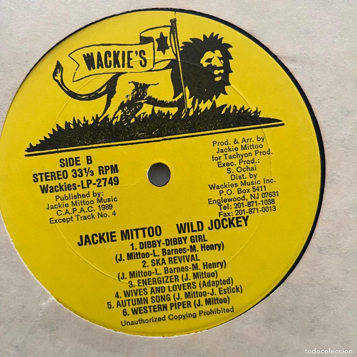 Discos de vinilo: Jackie Mittoo &lrm;&ndash; Wild Jockey - Foto 3