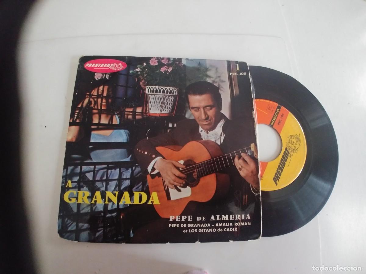 Discos de vinilo: PEPE DE ALMERIA-EP A GRANADA - Foto 1