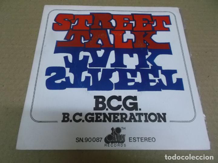 Discos de vinilo: B.C. GENERATION (SN) STREET TALK A&Ntilde;O &ndash; 1976 - Foto 1