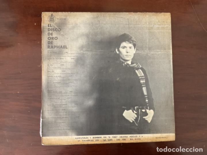 Discos de vinilo: RAPHAEL. EL DISCO DE ORO DE RAPHAEL. PERU. LP HISPAVOX EDICION PERUANA. ENVIO DESDE ESPA&Ntilde;A - Foto 2
