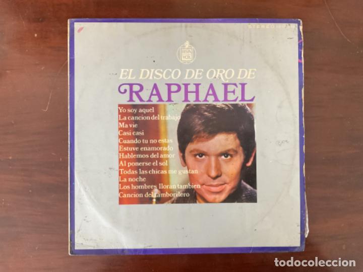 Discos de vinilo: RAPHAEL. EL DISCO DE ORO DE RAPHAEL. PERU. LP HISPAVOX EDICION PERUANA. ENVIO DESDE ESPA&Ntilde;A - Foto 1