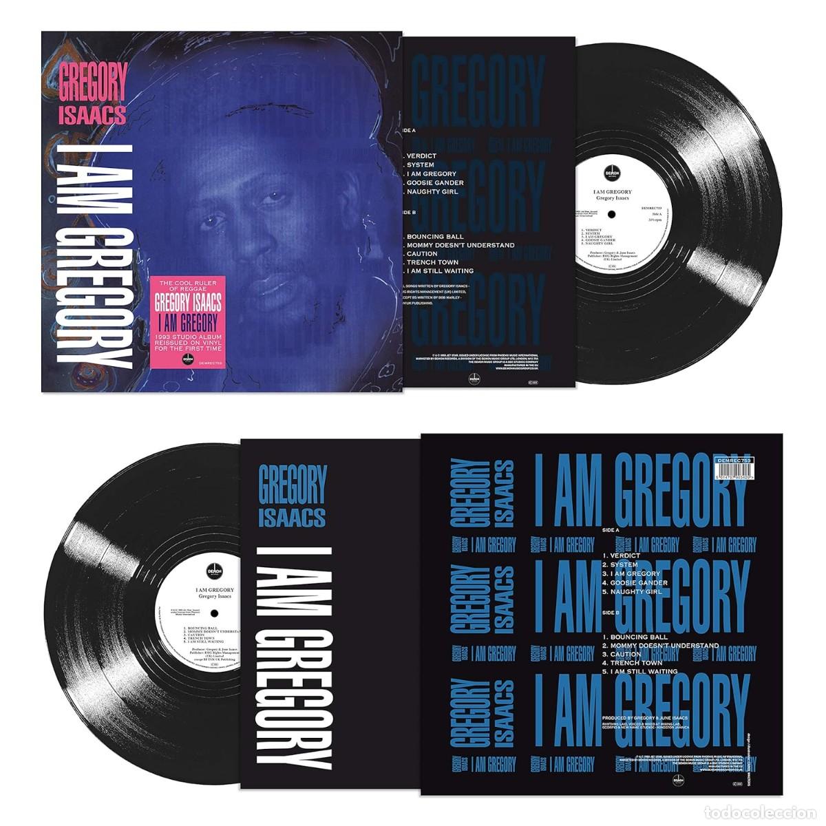 Discos de vinilo: Gregory Isaacs * LP * I Am Gregory * Demon 2020 * Precintado - Foto 2