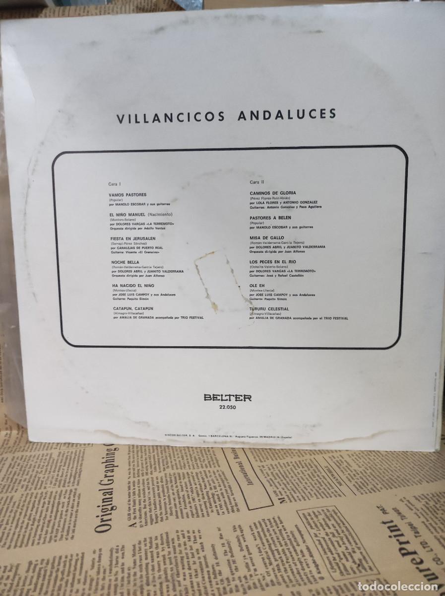Discos de vinilo: Villancicos Andaluces - Foto 2