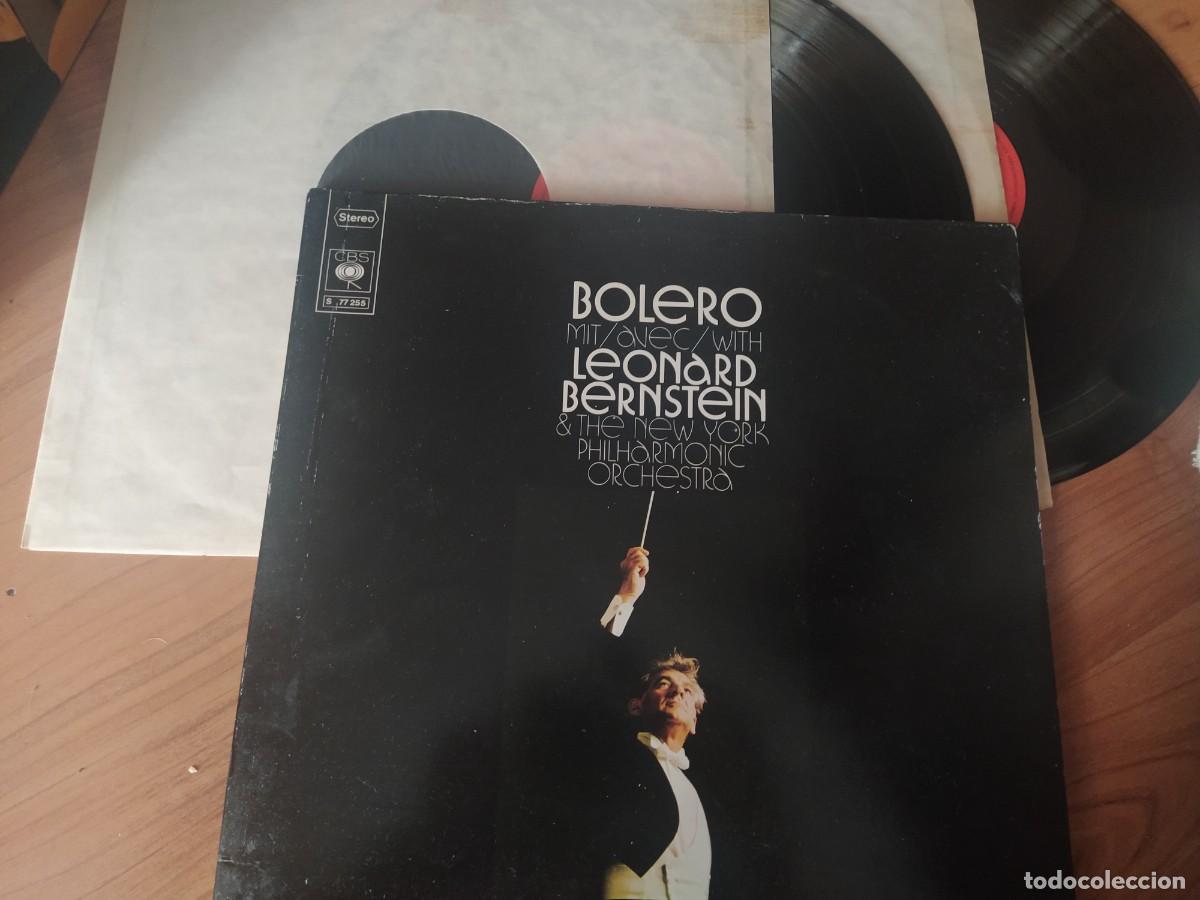 Discos de vinilo: Leonard bernstein doble lp Bolero mit/avec/with - Foto 1