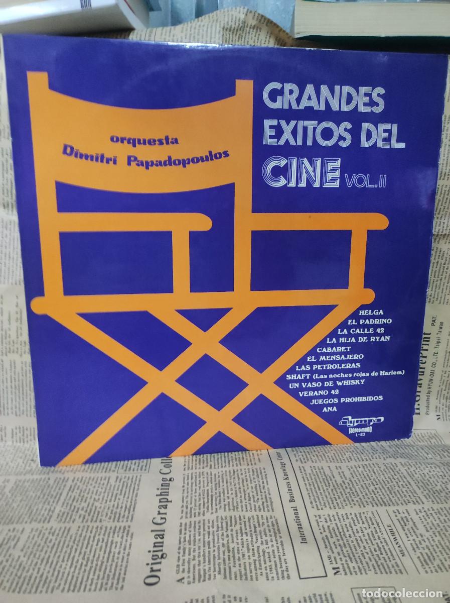 Discos de vinilo: Orquesta Dimitri Papadopoulos &ndash; Grandes Exitos Del Cine Vol. II - Foto 1