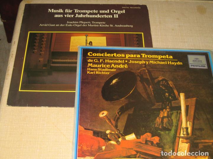 Discos de vinilo: CONCIERTO PARA TROMPETA LOTE DE DOS DISCOS LPS