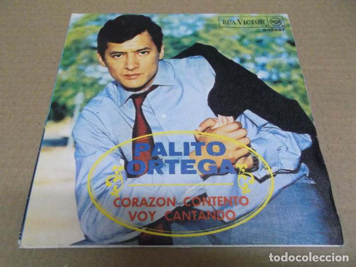 Discos de vinilo: PALITO ORTEGA (SN) CORAZON CONTENTO A&Ntilde;O &ndash; 1968 - Foto 1