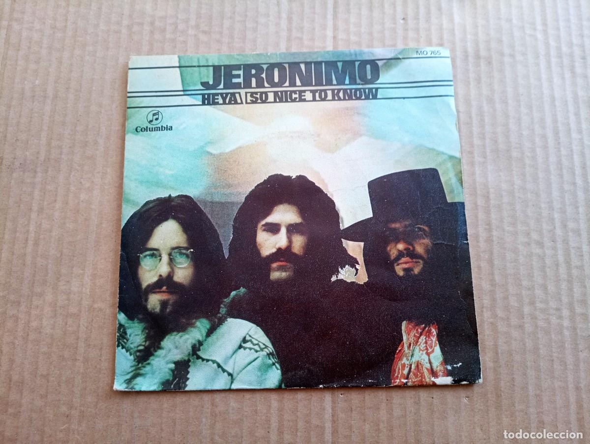 Discos de vinilo: JERONIMO - HEYA SINGLE 1970 EDICION ESPA&Ntilde;OLA - Foto 1