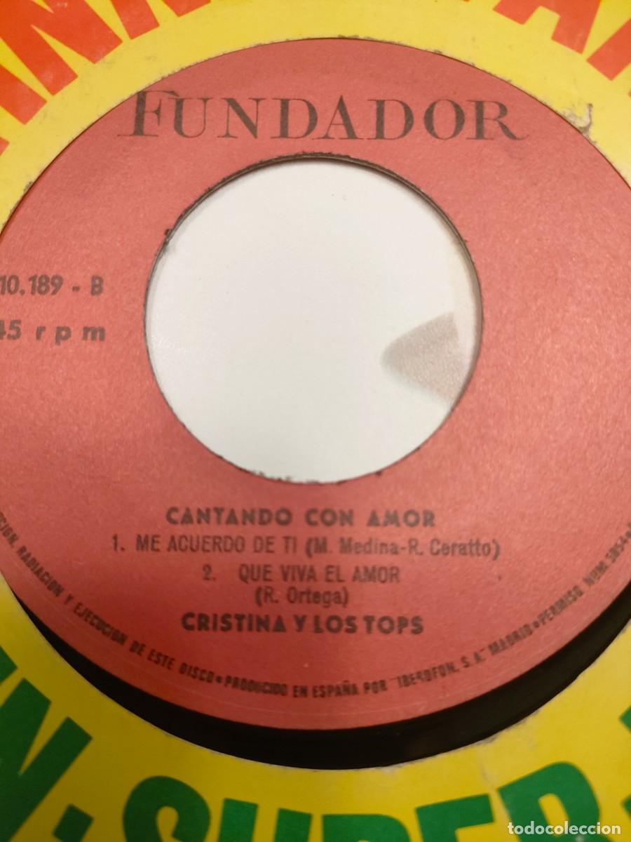 Discos de vinilo: Cristina y los Tops - Foto 1