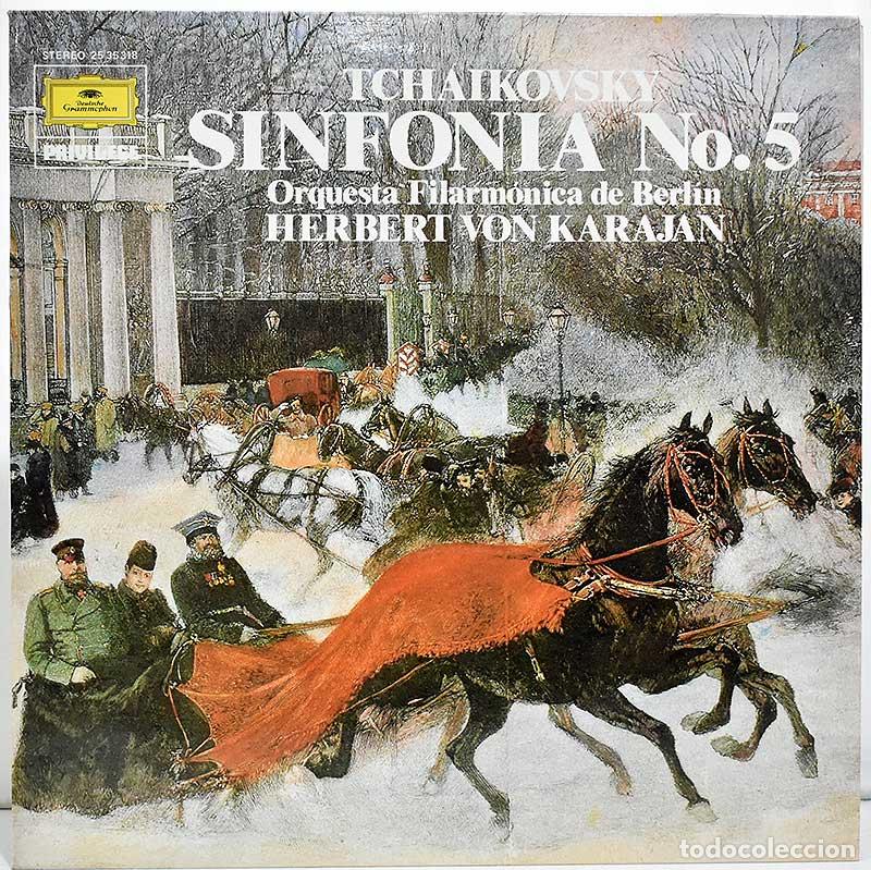 Discos de vinilo: Tschaikowsky - Sinfon&iacute;a No.5. LP - Foto 1