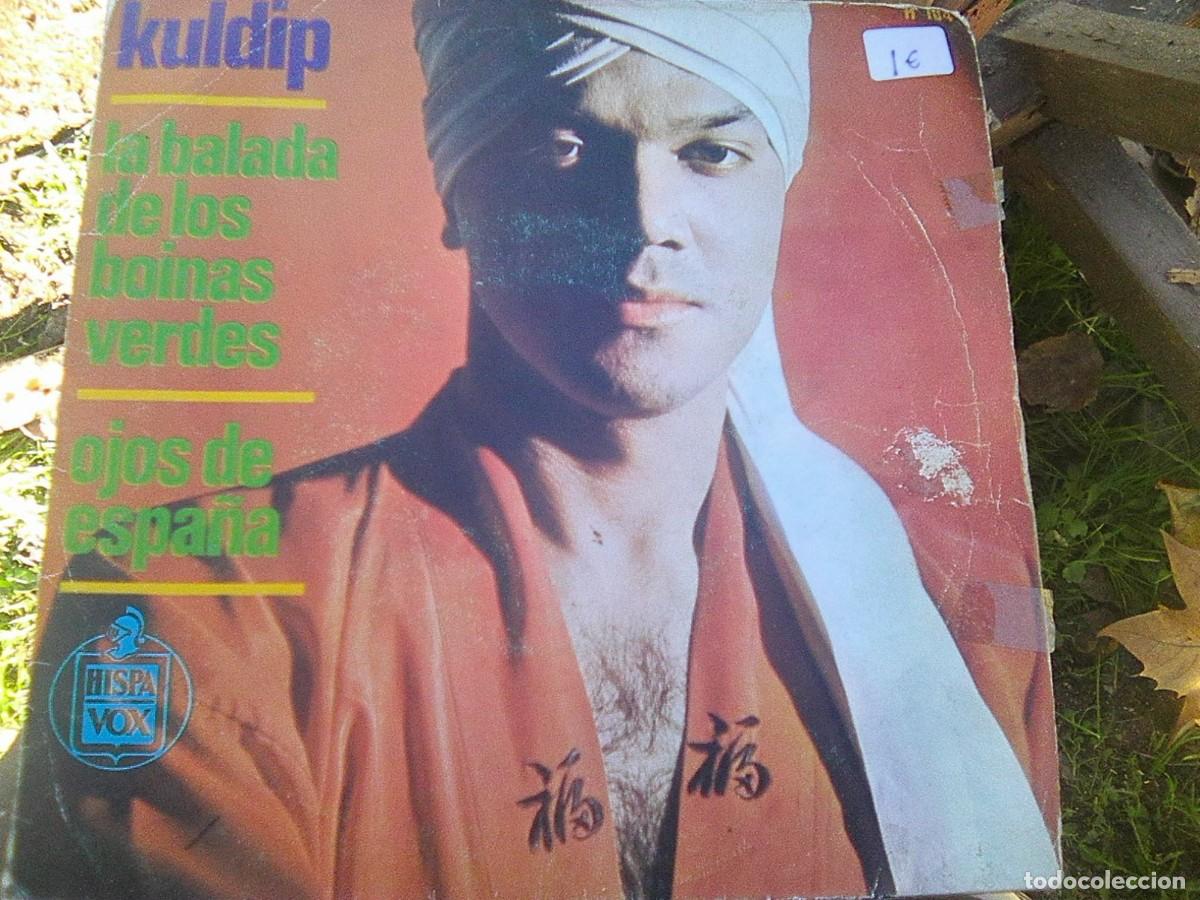 Discos de vinilo: Kuldip - La Balada De las Boinas Verdes (Hispavox, 1966) - Foto 1